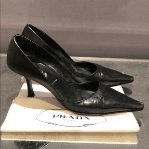 Prada ladies black heels